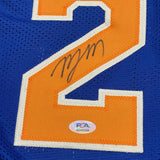 Deuce McBride signed Jersey PSA/DNA Autographed New York Knicks