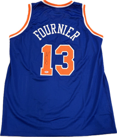EVAN FOURNIER signed Jersey PSA/DNA New York Knicks Autographed