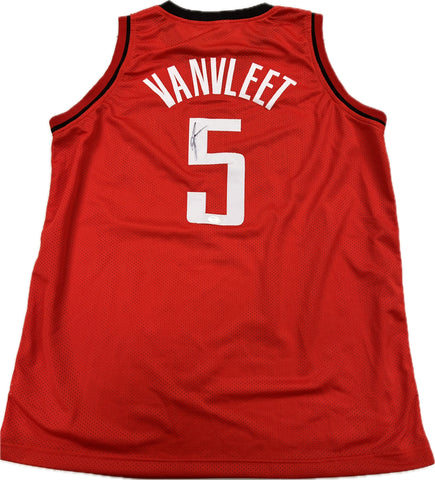 Fred VanVleet Signed Jersey PSA/DNA Houston Rockets Autographed