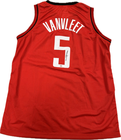 Fred VanVleet Signed Jersey PSA/DNA Houston Rockets Autographed