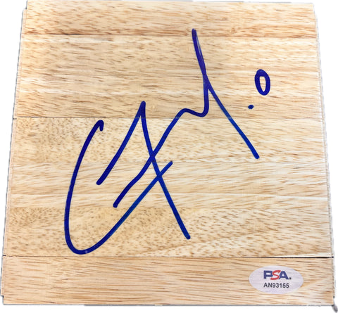 Gilbert Arenas Signed Floorboard PSA/DNA Autographed Warriors