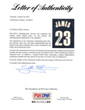 LeBron James Signed Jersey PSA/DNA Auto Cavaliers Autographed