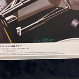 Lewis Hamilton Custom Framed Signed 28"x36" Lithograph PSA Fanatics Mercedes F1