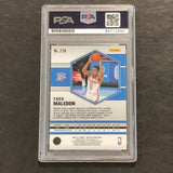 2020-21 Panini Prizm #218 Theo Maledon Signed Card AUTO PSA/DNA Slabbed