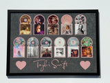 Taylor Swift "30x42"Album Collage Signed TLOAS CD Cover Framed PSA/DNA Autograph