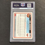2006-07 Topps Basketball #4 Joe Johnson Signed Card AUTO PSA Slabbed Hawks