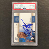 2009-10 Panini Studio #99 Caron Butler Signed Card AUTO PSA Slabbed Wizards