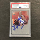 2012-13 Panini Brilliance #230 Tim Hardaway Jr. Signed Card AUTO PSA Slabbed Heat