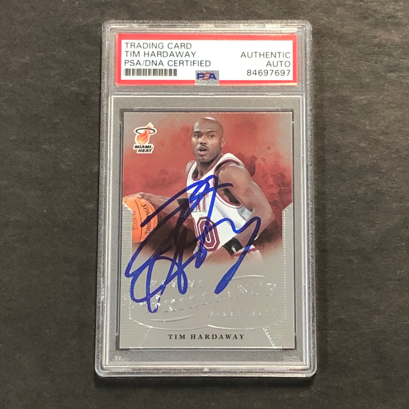 2012-13 Panini Brilliance #230 Tim Hardaway Jr. Signed Card AUTO PSA Slabbed Heat