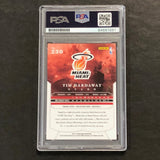 2012-13 Panini Brilliance #230 Tim Hardaway Jr. Signed Card AUTO PSA Slabbed Heat