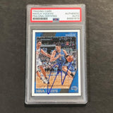 2016-17 NBA Hoops #78 Nikola Vucevic Signed Card AUTO PSA Slabbed Magic
