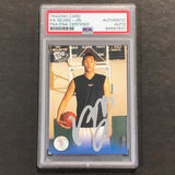 2004 Press Pass #B25 Ha Seung-Jin Signed Card AUTO PSA Slabbed Yonsei University