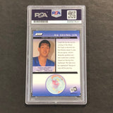 2004 Press Pass #B25 Ha Seung-Jin Signed Card AUTO PSA Slabbed Yonsei University