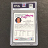 2005 Topps #161 Jamaal Magloire Signed Card AUTO PSA Slabbed Hornets