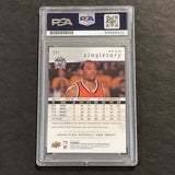 2008-09 Upper Deck First Edition #251 Sean Singletary Signed Card AUTO PSA Slabbed Kings