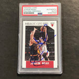 2015-16 Panini Hoops #143 Joakim Noah Signed Card PSA Slabbed Bulls