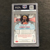 2008-09 NBA Fleer Blue Hot Prospects #66 Jermaine O'Neal Signed Card AUTO PSA Slabbed Raptors