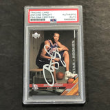 2005-06 Upper Deck #214 Antoine Wright Signed Card AUTO PSA Slabbed RC Nets