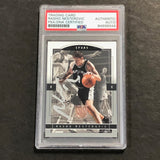 2003-04 Fleer Skybox #99 Rasho Nesterovic Signed Card AUTO PSA/DNA Slabbed Spurs