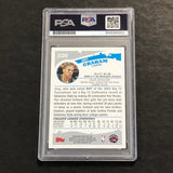 2005-06 Topps Basketball #236 Joey Graham Signed Card PSA Slabbed Raptors