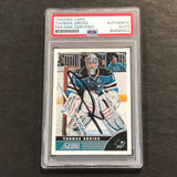 2013-14 Panini Score Hockey #436 Thomas Greiss Signed Card AUTO PSA Slabbed Sharks