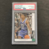 2004 SAGE Hit #21 Chris Duhon Signed Card AUTO PSA Slabbed