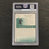 2004 SAGE Hit #21 Chris Duhon Signed Card AUTO PSA Slabbed