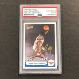 2005 Topps Bazzoka #172 Josh Childress Signed Card AUTO PSA Slabbed RC Hawks