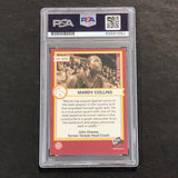 2006 PressPass #19 Mardy Collins Signed Card AUTO PSA Slabbed Temple