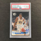 2005 PressPass #2 Kelenna Azebuike Signed Card AUTO PSA Slabbed Kentucky