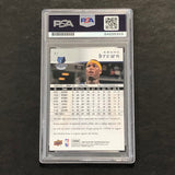 2008-09 Upper Deck #91 Kwame Brown Signed Card AUTO PSA Slabbed Grizzlies