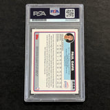 2005-06 Topps Rookie Card #244 Paul Davis Signed Card PSA Slabbed Clippers