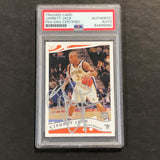 2005 Topps #242 Jarrett Jack Signed Card AUTO PSA Slabbed RC Trail Blazers
