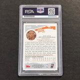 2005 Topps #242 Jarrett Jack Signed Card AUTO PSA Slabbed RC Trail Blazers