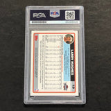 2006 Topps #13 Larry Hughes Signed Card AUTO PSA Slabbed Cavaliers