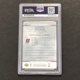 2007-08 Upper Deck First Edition #227 Alando Tucker Signed Card AUTO PSA/DNA Slabbed Wisconsin