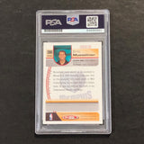 2006 Topps Total #388 Eric Musselman Signed Card AUTO PSA Slabbed Grizzlies