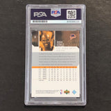 1998 Rookie Card #21 Adonal Foyle Signed Card AUTO PSA Slabbed Warriors RC