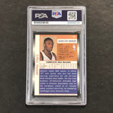 1998 Rookie Card #21 Adonal Foyle Signed Card AUTO PSA Slabbed Warriors RC