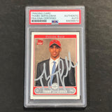 2006-07 Topps Basketball #257 Thabo Sefolosha Signed Card Auto PSA/DNA Slabbed RC Bulls