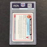 2006-07 Topps Basketball #257 Thabo Sefolosha Signed Card Auto PSA/DNA Slabbed RC Bulls