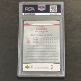 2007-08 Upper Deck First Edition #229 Carl Landry Signed Card AUTO PSA/DNA Slabbed