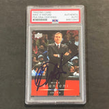 2008-09 Upper Deck #13 Mike D'Antoni Signed Card AUTO PSA Slabbed Knicks