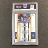 2009-10 Panini Studio #63 Joe Johnson Signed Card AUTO PSA Slabbed Hawks