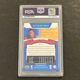 2007-08 Upper Deck #1 Aaron Afflalo Signed Rookie Card AUTO PSA Slabbed RC Pistons