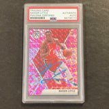 2019-20 Panini Mosaic #247 Nassir Little Signed Rookie Card AUTO PSA Slabbed RC Blazers