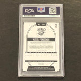 2020-21 Panini NBA Hoops #219 Aleksej Pokusevski Signed Card AUTO PSA Slabbed RC Thunder