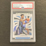 2019-20 Panini Prizm Emergent #28 Brandon Clarke Signed Card AUTO PSA Slabbed RC Grizzlies