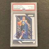 2018-19 Panini Prizm #123 Grayson Allen Signed Card AUTO PSA Slabbed Jazz