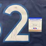 Karl Anthony Towns Signed Jersey PSA/DNA Minnesota Timberwolves Autographed